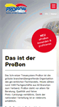 Mobile Screenshot of probon.ch